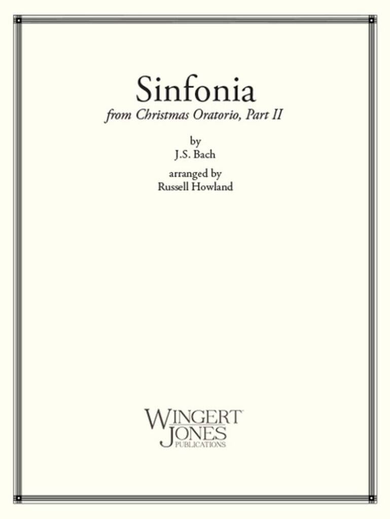 Sinfonia From Christmas Oratorio